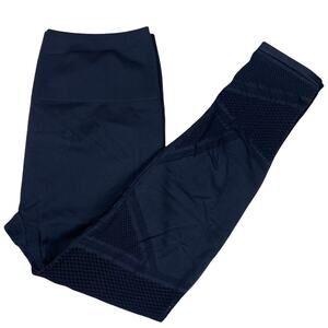 Fabletics High-Waisted Seamless Mesh Leggings Black Size Small